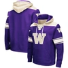 Colosseum Purple Washington Huskies 2.0 Lace-up Hoodie In Purple