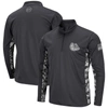 COLOSSEUM COLOSSEUM CHARCOAL GONZAGA BULLDOGS OHT MILITARY APPRECIATION RIVAL DIGI CAMO QUARTER-ZIP JACKET