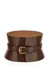 Max Mara Women's Bustier175 Belt-suspenders Brown | Size Small | 2424506101600008