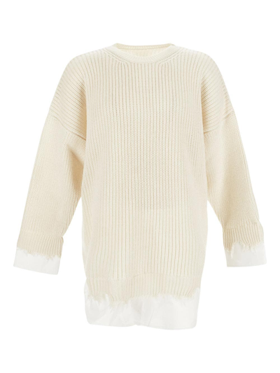 Mm6 Maison Margiela Jumpers In Blanco