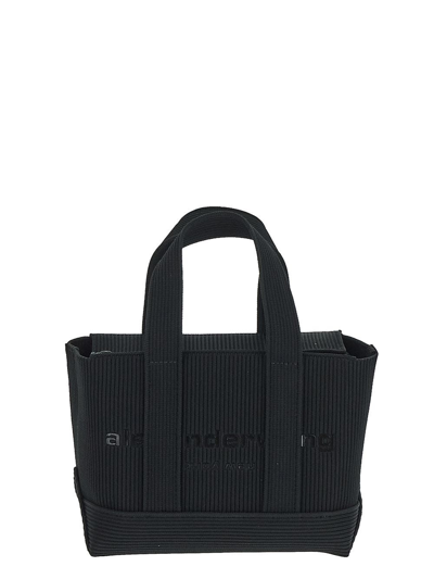 Alexander Wang Tote Bag Knit Mini -  - Polyester - Schwarz In Black
