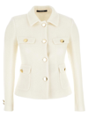 Tagliatore India Blazer In Ivory