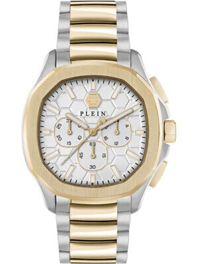 Pre-owned Philipp Plein Pwsaa0423 High-conic Chronograph Mens Watch 44mm