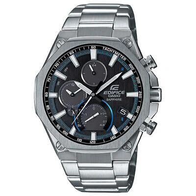 Pre-owned Casio Edifice Eqb-1100xydb-1ajf Flat Design Smartphone Link Bluetooth Men Watch