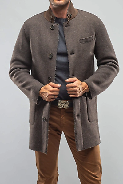 Pre-owned Gimos Gimo's Coachman's Coat In Brown