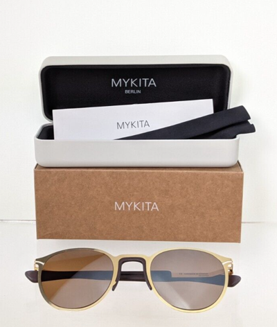 Pre-owned Mykita Brand Authentic  Sunglasses Mylon 244 Hybrid Tulip Handmade Patented In Brown