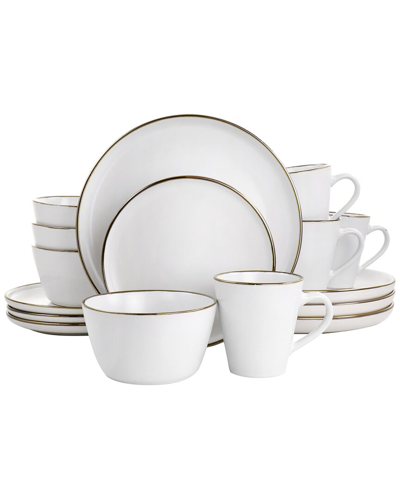 ELAMA ELAMA ARTHUR 16PC STONEWARE DINNERWARE SET