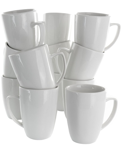 ELAMA ELAMA RILEY 12PC PORCELAIN MUG SET