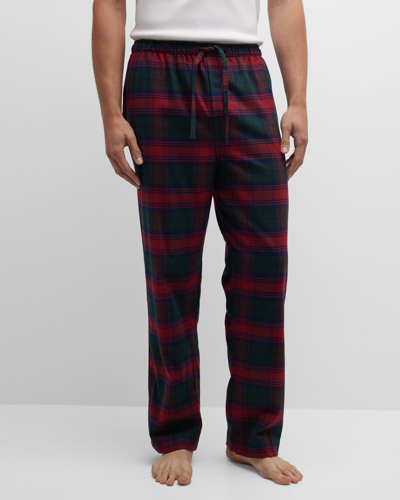 Derek Rose Men's Kelburn 37 Plaid Lounge Trousers In Multi-coloured