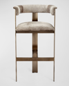 Interlude Home Darcy Hide 30" Bar Stool
