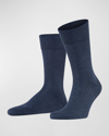 Falke Sensitive London Socks In Navy Melange