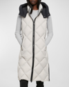 MOOSE KNUCKLES FLIGHTWEIGHT PAXON QUILTED SLEEVELESS PARKA