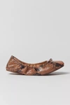 SEYCHELLES BREATHLESS FLAT IN SNAKE, WOMEN'S AT URBAN OUTFITTERS