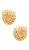 8 OTHER REASONS KNOTTED STUD EARRING