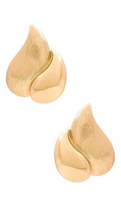 8 Other Reasons Double Tear Drop Earring In Gold