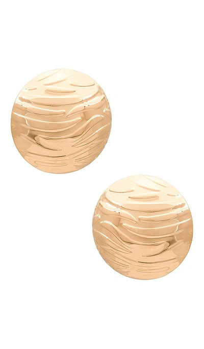 8 Other Reasons Circle Stud Earring In Gold