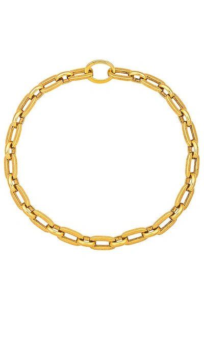 Elizabeth Cole Medina Necklace In Gold