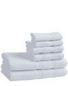 Superior Smart Dry Zero Twist Cotton 6-piece Assorted Towel Set