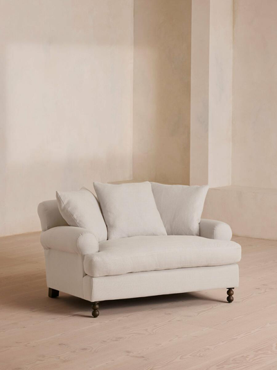 Soho Home Audrey Loveseat In White