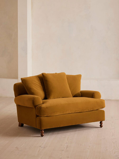 Soho Home Audrey Loveseat In Brown