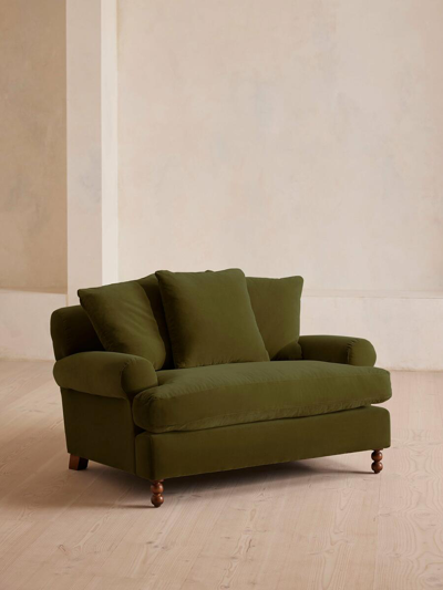 Soho Home Audrey Loveseat In Green