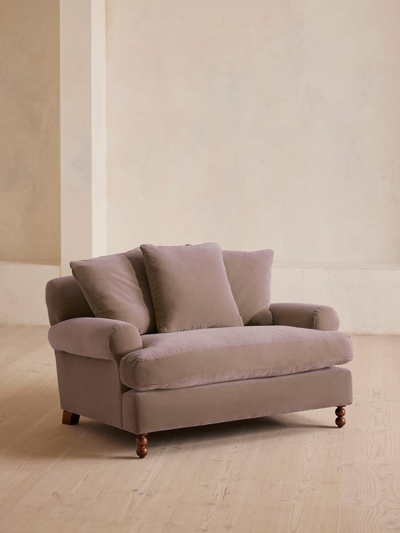 Soho Home Audrey Loveseat In Gray