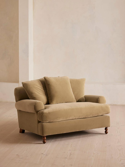 Soho Home Audrey Loveseat In Green