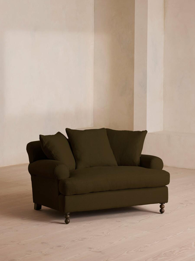 Soho Home Audrey Loveseat In Green
