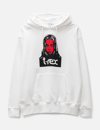 X-girl × T-rex Sweat Hoodie In White