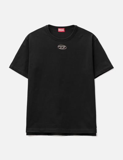 Diesel T-just Od T-shirt In Black