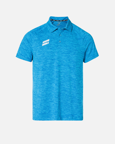 United Legwear Men's Exist Short Sleeve Performance Polo In Neon Blue