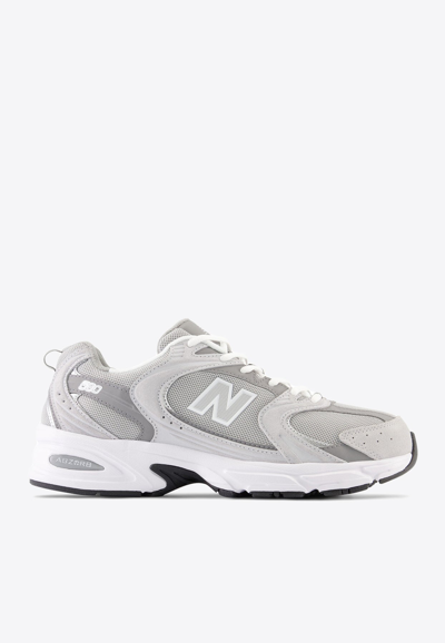 NEW BALANCE 530 LOW-TOP SNEAKERS IN RAINCLOUD WITH SHADOW GRAY AND SILVER METALLIC