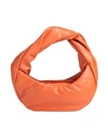 Ree Projects Woman Handbag Orange Size - Soft Leather