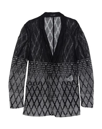 Emporio Armani Man Blazer Black Size 40 Polyamide, Cotton, Polyester