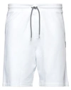 Armani Exchange Man Shorts & Bermuda Shorts White Size L Cotton