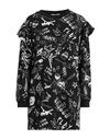 Gaelle Paris Gaëlle Paris Woman Mini Dress Black Size 0 Cotton In Black