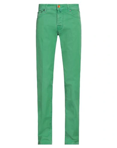 Jacob Cohёn Man Pants Green Size 31 Cotton