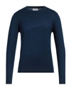 Markup Man Sweater Blue Size S Viscose, Polyamide