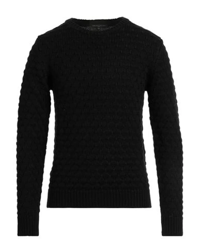 Brian Dales Man Sweater Black Size Xl Wool, Acrylic