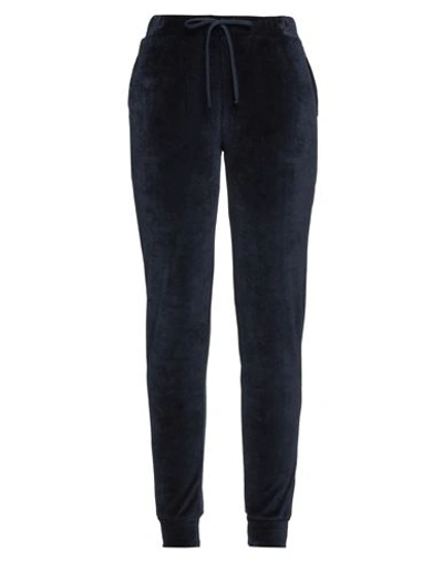 Majestic Filatures Woman Pants Navy Size 2 Cotton, Modal, Elastane In Navy Blue