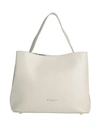 MY-BEST BAGS MY-BEST BAGS WOMAN HANDBAG IVORY SIZE - SOFT LEATHER