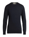 Irish Crone Man Sweater Navy Blue Size 3xl Merino Wool