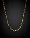 Italian Gold 14k Paperclip Link Necklace