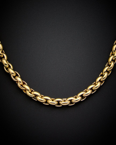Italian Gold 14k Rolo Necklace