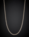 Italian Gold 14k 2.2mm Miami Cuban Link Necklace