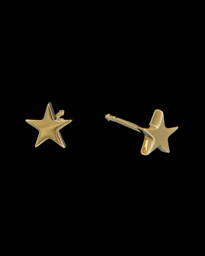Italian Gold 14k Mini Star Studs
