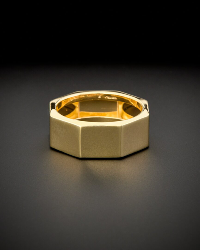 Italian Gold 14k Geometric Ring