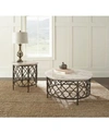 STEVE SILVER VIVVIE COCKTAIL END TABLE SET COLLECTION