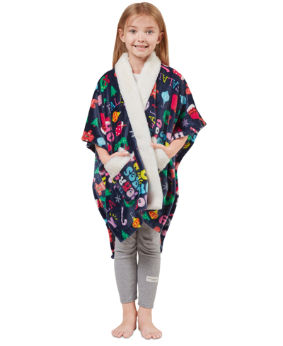 Charter Club Sugar Rush Mommy And Me Cozy Plush Wrap Throw, Created For Macy's In Kids