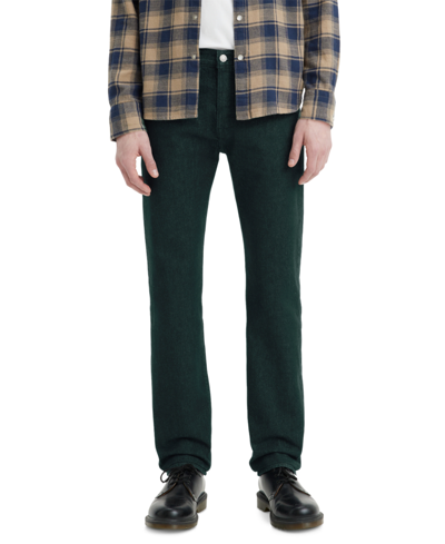 Levi's Men's 501 Original Fit Button Fly Non-stretch Jeans In Darkest Spruce